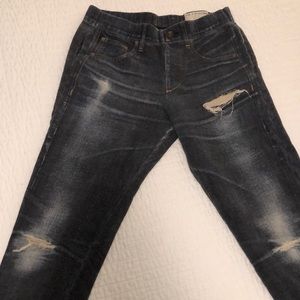 Rag & Bone Miramar sweatpants that look like jeans